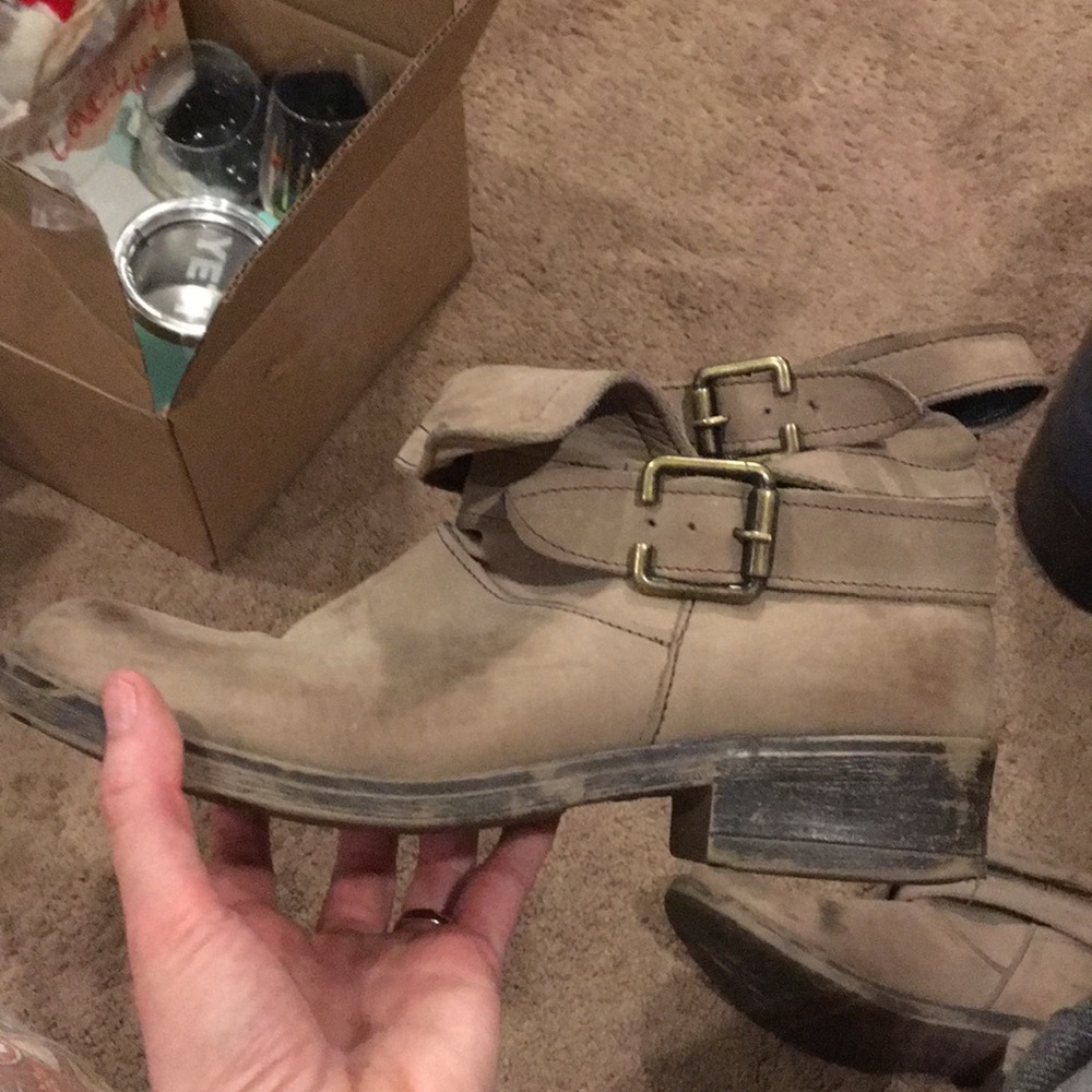 Italian leather boots